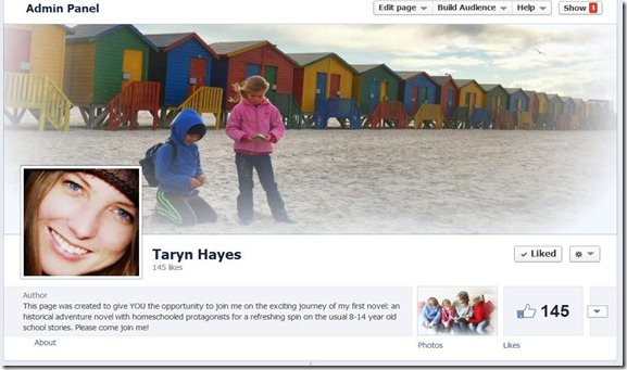 facebook author page